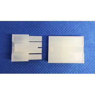 Molex Complete set met Molex MiniFit Jr. Plug & Receptacle 8-Pos. (2-Rij) + 16x 2m. 0,50mm2 kabel en contacten