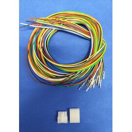 Molex Molex Minifit 8-Pos. (2-Rij) Plug & Recept.  + 16x 2m. kabel