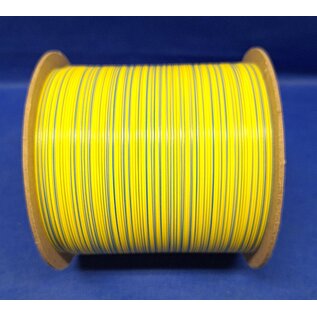 Cable-Engineer FLRY-B kabel 0,50mm2 - flexibele voertuigkabel op rol met 500 meter - Kleur Geel / Blauw