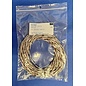 Cable-Engineer 2x 0,50mm2 Twisted Pair FLRY-B kabel 0,50mm2 - flexibele voertuigkabel - 10 meter Kleur Bruin/Wit
