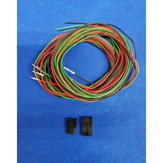 Molex Pre-crimped Molex MicroFit 3.0 set: 3-Pos./1-Rij Plug + Receptacle Housing met 6x 2m. 0,35mm2 kabel met contacten gemonteerd