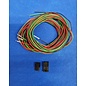 Molex Pre-crimped Molex MicroFit 3.0 set: 3-Pos./1-Rij Plug + Receptacle Housing met 6x 2m. 0,35mm2 kabel met contacten gemonteerd