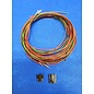 Molex Pre-crimped Molex MicroFit 3.0 set: 4-Pos./1-Rij Plug + Receptacle Housing met 8x 2m. 0,35mm2 kabel met contacten gemonteerd