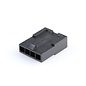 Molex Pre-crimped Molex MicroFit 3.0 set: 4-Pos./1-Rij Plug + Receptacle Housing met 8x 2m. 0,35mm2 kabel met contacten gemonteerd
