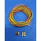 Molex Pre-crimped Molex MicroFit 3.0 set: 5-Pos./1-Rij Plug + Receptacle Housing met 10x 2m. 0,35mm2 kabel +contacten gemonteerd