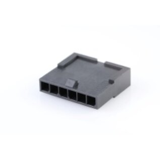 Molex Pre-crimped Molex MicroFit 3.0 set: 6-Pos./1-Rij Plug + Receptacle Housing met 12x 2m. 0,35mm2 kabel +contacten gemonteerd