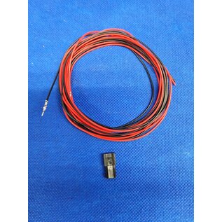 Molex Pre-crimped Molex Micro Fit 3.0 set: 2-Pos. / 2-rij Plug Housing met 2x 2m. 0,35mm2 kabel met contacten gekrompen