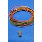 Molex Pre-crimped Molex Micro Fit 3.0 set: 4-Pos. / 2-rij Plug Housing met 4x 2m. 0,35mm2 kabel met contacten gekrompen