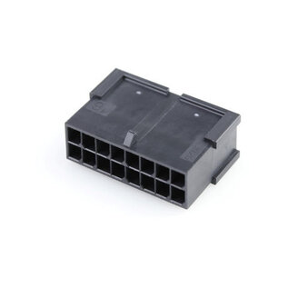 Molex Pre-crimped Molex Micro Fit 3.0 set: 16-Pos. / 2-rij Plug Housing met 16x 2m. 0,35mm2 kabel met contacten gekrompen