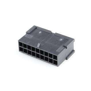 Molex Pre-crimped Molex Micro Fit 3.0 set: 18-Pos. / 2-rij Plug Housing met 18x 2m. 0,35mm2 kabel met contacten gekrompen