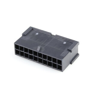 Molex Pre-crimped Molex Micro Fit 3.0 set: 20-Pos. / 2-rij Plug Housing met 20x 2m. 0,35mm2 kabel met contacten gekrompen