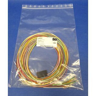 Molex Pre-crimped Molex Micro Fit 3.0 set: 20-Pos. / 2-rij Plug Housing met 20x 2m. 0,35mm2 kabel met contacten gekrompen