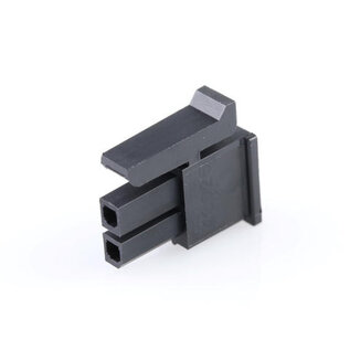 Molex Pre-crimped Molex MicroFit 3.0 set: 2-Pos./ 2-rij Receptacle Housing met 2x 2m. 0,35mm2 kabel met contacten gekrompen