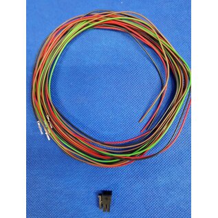 Molex Pre-crimped Molex MicroFit 3.0 set: 4-Pos./ 2-rij Receptacle Housing met 4x 2m. 0,35mm2 kabel met contacten gekrompen
