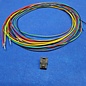 Molex Pre-crimped Molex MicroFit 3.0 set: 6-Pos./ 2-rij Receptacle Housing met 6x 2m. 0,35mm2 kabel met contacten gekrompen