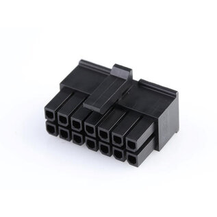 Molex Pre-crimped Molex MicroFit 3.0 set: 14-Pos./ 2-rij Receptacle Housing met 14x 2m. 0,35mm2 kabel met contacten gekrompen