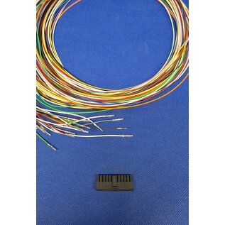 Molex Pre-crimped Molex MicroFit 3.0 set: 24-Pos./ 2-rij Receptacle Housing met 24x 2m. 0,35mm2 kabel met contacten gekrompen