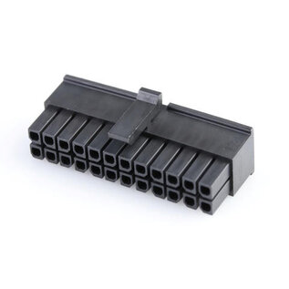 Molex Pre-crimped Molex MicroFit 3.0 set: 24-Pos./ 2-rij Receptacle Housing met 24x 2m. 0,35mm2 kabel met contacten gekrompen