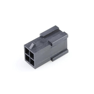 Molex Pre-crimped Molex MicroFit 3.0 set: 4-Pos./2-Rij Plug + Receptacle Housing met 8x 2m. 0,35mm2 kabel met contacten gemonteerd