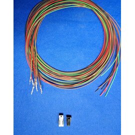 Molex Molex MicroFit 3.0 Plug + Receptacle 4-Pos / 2-Rij + 8x 2m. kabel Pre-crimped