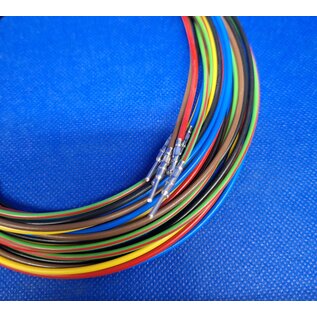 TE Connectivity Deutsch DT Pigtail-set: 6-Pos. Receptacle (vrouw) + 6x 2meter 1,5mm2  FLRY-B kabel