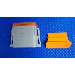 TE Connectivity TE Deutsch DT Pigtail-set: 12-Pos. Plug DT06-08SA + 12x 2meter 1,5mm2  FLRY-B kabel