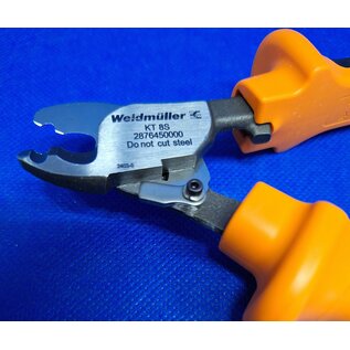 Weidmüller Weidmüller Kabelsnijder KT 8S met openingsveer voor koper en aluminium - VDE 1000V.