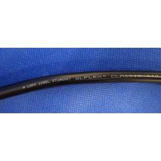 LAPP Benelux LAPP ÖLFLEX® CLASSIC 110 - 2x 1,5 mm2 - Voedings- en stuurstroomkabel - Zwart - 0,6/1 kV  - Per meter - 1120306