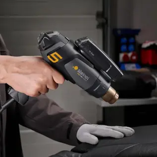 Steinel STEINEL HeatMatic Pro 2320 E Heteluchtpistool  80 - 650°C met LCD info Display - 2300 W