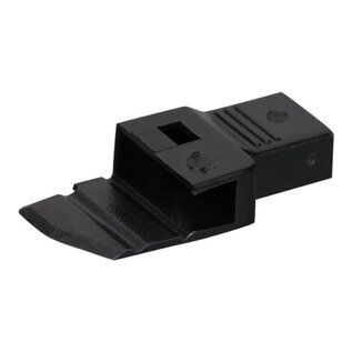 Cable-Engineer Multi-connector  voor vrouwelijke vlag-faston of vlag-vlakstekerhuls -  6,3 x 0,8mm -  Zwart - Per stuk
