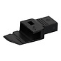 Cable-Engineer Multi-connector  voor vrouwelijke vlag-faston of vlag-vlakstekerhuls -  6,3 x 0,8mm -  Zwart - Per stuk