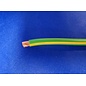 Cable-Engineer  25mm2 accukabel met koperen geleiding en PVC isolatie -Kleur Groen/Geel -  per meter