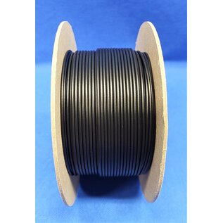 Cable-Engineer H05V-K montagesnoer van 0,75 mm2 in de kleur Zwart - op rol met 50m - 300/500V.  / 70°C