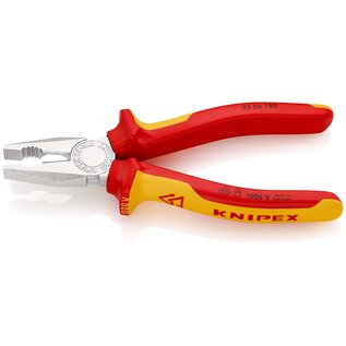 KNIPEX KNIPEX Combinatietang - 180 mm - VDE Gekeurd (1000V.) - KNIPEX 0306180