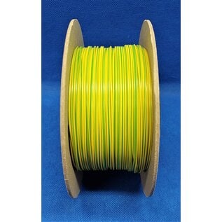 Cable-Engineer H05V-K montagesnoer van 0,75 mm2 in de kleur Geel/Groen - op rol met 50m - 300/500V.  / 70°C - Copy