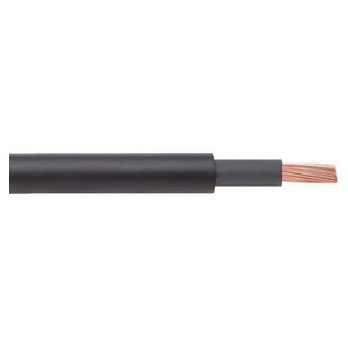 Cable-Engineer 6,0mm2 Flexibele voertuigkabel met dubbele isolatie van PVC - kleur Zwart