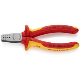 KNIPEX KNIPEX VDE krimptang adereindhulzen (DIN) 0,25 - 2,5mm2 - 97 68 145 A