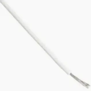 Medi Kabel 0,75mm2 Media kabel -N2GFAF / SIAF - Silicone -60°C t/m +180°C - Wit - 10m.