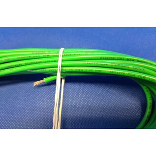 Baldassari Cavi LAPP H07V-K montagesnoer 1 x 2,5 mm2 - Groen - 600 V - 10m.