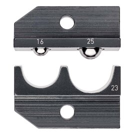 KNIPEX KNIPEX krimp-profiel ongeisoleerde buiskabelschoen van 16mm2 en 25mm2 - 974923