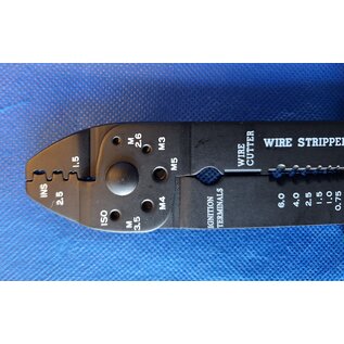 Cable-Engineer AMP tank - Multi krimp- en striptang met knip, strip en krimpgedeelte