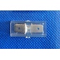 Cable-Engineer.com 10x transparante tab-splice of vlaksteker doorverbinder - 6,3 x 0,8 mm - transparant - 10 stuks