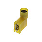 MOLEX Molex Vlag-vlakstekerhuls - 6,3x0,8mm - Nylon isolatie - Geel  voor draad 4,0-6,0mm2 - 10 stuks