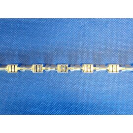 Stocko Vlakstekerhuls - ongeisoleerd - 6,3 x 0,8 mm - vertind koper - rol 5000st.