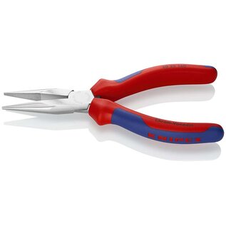 KNIPEX KNIPEX Langbektang met halfronde en verchroomde bek - lengte 160mm - 30 25 160