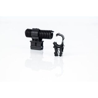 WKK Bevestigingsmaterialen Edge clip / randbevestiging mantelbuis/ribbelbuis NW 4,5 - Prijs per stuk