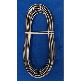Cable-Engineer 1,5mm2 - FLRY-B kabel - 10 meter - Zwart-Wit