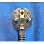 ACT ACT AK5055 230V Stroom Splitskabel CEE7/7 Male (Haaks)/2x C13 - 1,8 meter H05VV-F kabel