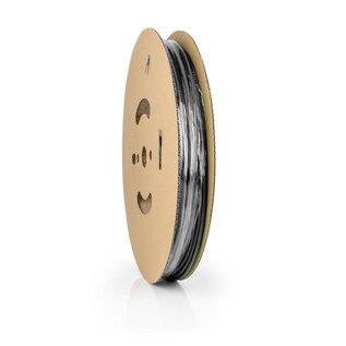 Hongshang Dubbelwandige (flexibele) krimpkous van 30.0 mm naar 10.0 mm + Lijm -Zwart - 30 meter op rol  -  H-5R(3x)