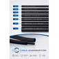Raychem Raychem DR-25-1/8-0-SP - MIL-SPEC Flexibele krimpkous  van 3,2/6,4 mm (ration 2:1)  - Zwart - 150°C - Per meter